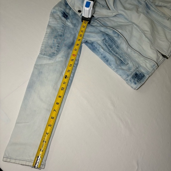 Volcom Genuine Acid Sun Wash 99% Cotton Zip Jean Jacket Size S - Picture 9 of 16